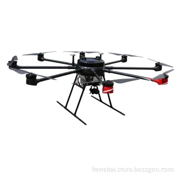 25kg Heavy Load 8-Rotor Drone with Visible/Thermal/Laser Payload for Transportation